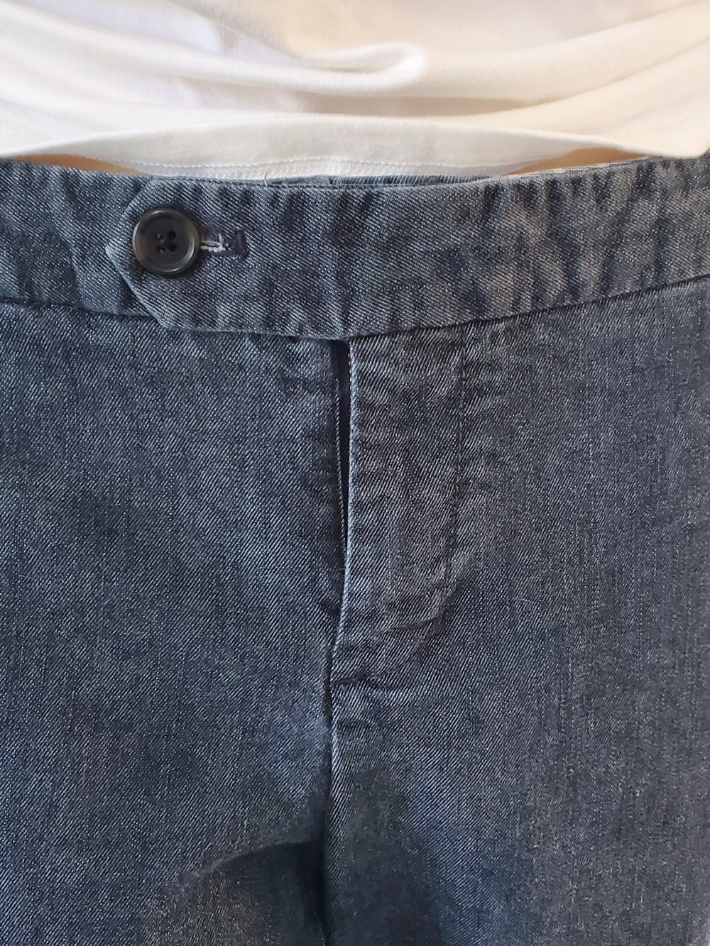 GAP Women's Charcoal Wide-Leg Jeans - Picture 3 of 5